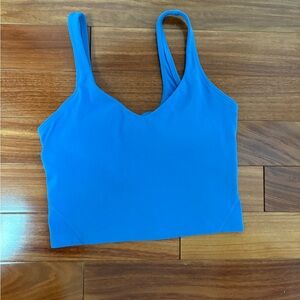 lululemon athletica Blue Tank Top